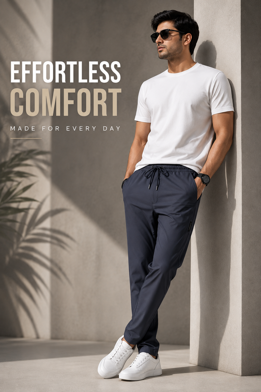 Lycra Track Pants: Buy 1 Get 1 Free