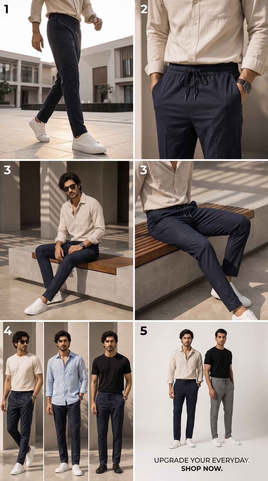 Lycra Track Pants: Buy 1 Get 1 Free